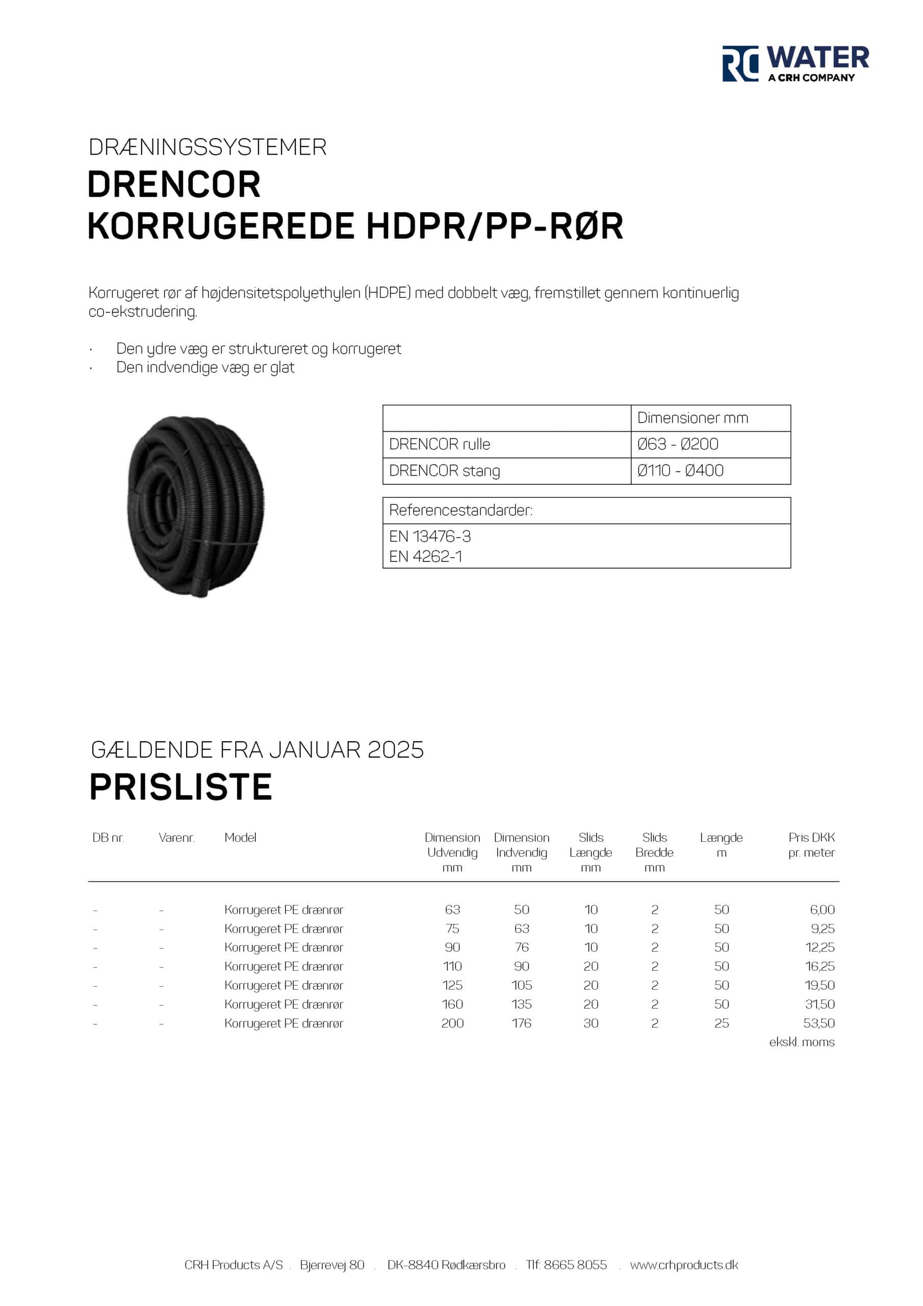 Prisliste_DRENCOR_RC-Water_2025_godkendt-forside